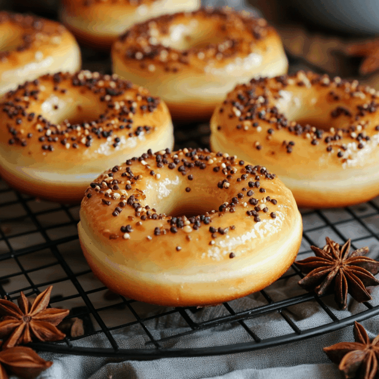 Rosquillas de anís sin freír: un dulce tradicional con un toque saludable