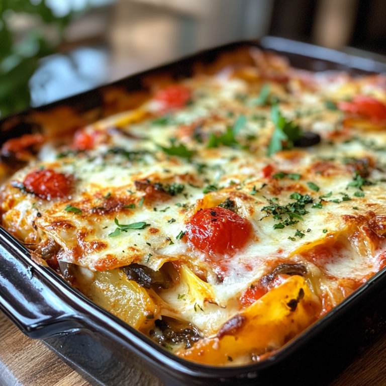 Lasaña de verduras al horno: una receta clásica con un toque saludable