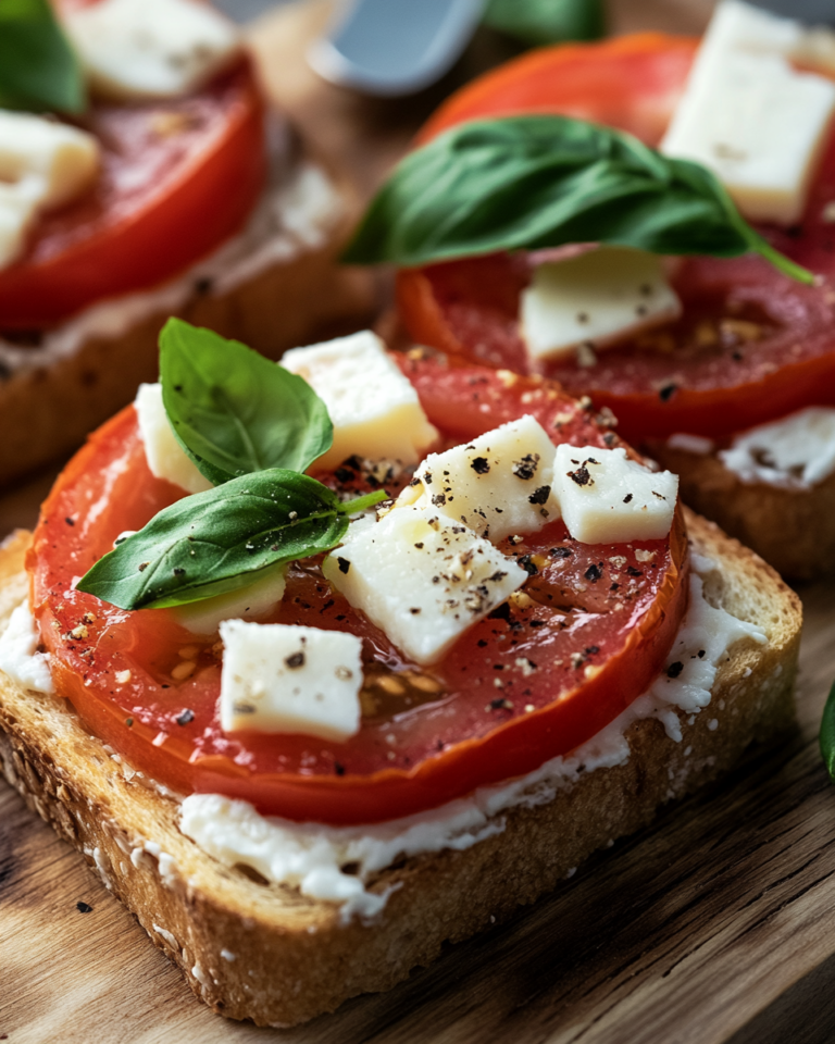 Cómo Transformar un Simple Pan con Tomate en un Bocado Irresistible 6 Pan con Tomate y Queso de Cabra (Más Sabroso y Completo en 5 Minutos) - Recetas de Mamá Sofía