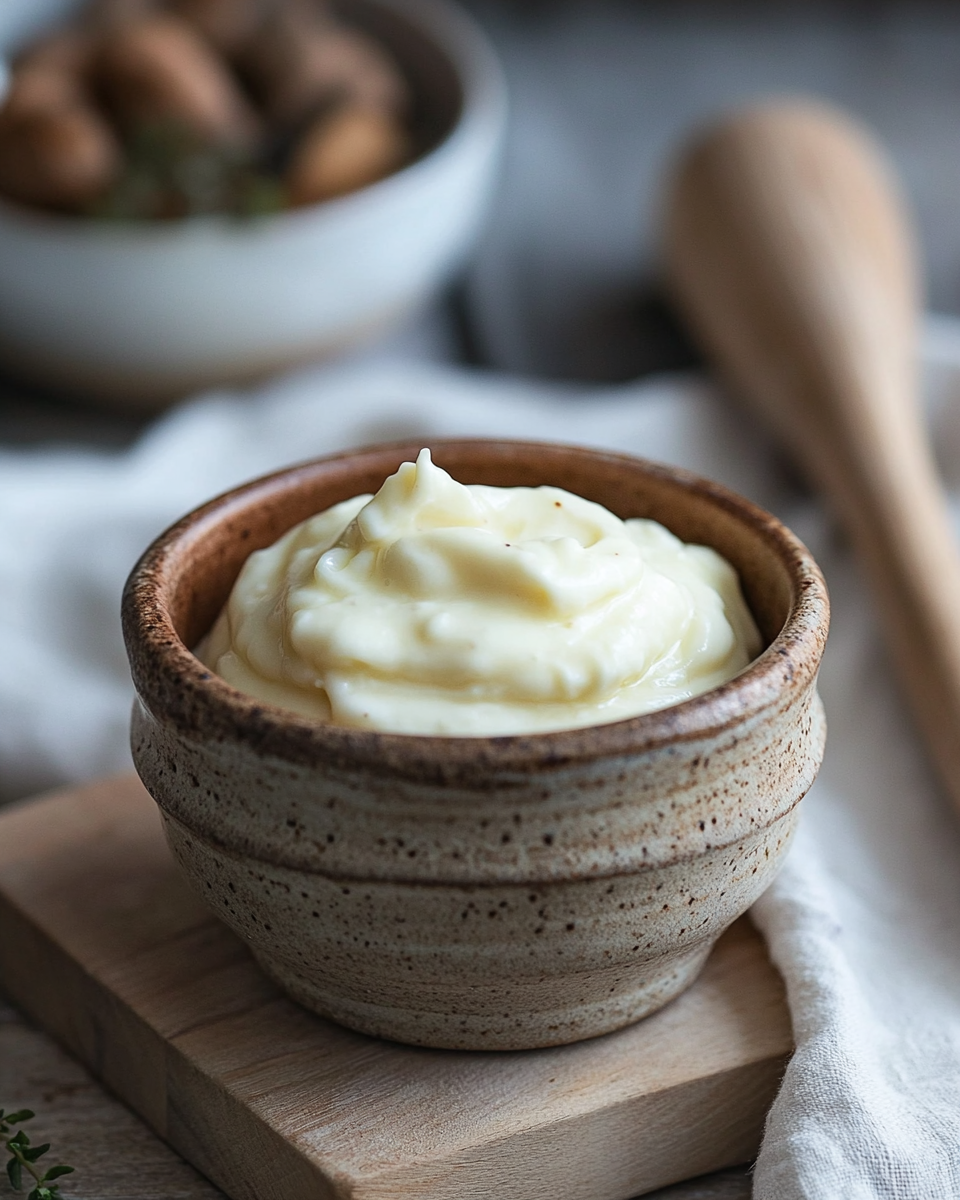 El Alioli Casero que NUNCA se Corta: Mi Truco de Familia para que te Salga Siempre Perfecto 1 Alioli Casero (que NUNCA se corta) - Recetas de Mamá Sofía