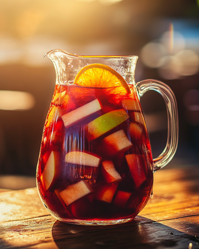 Sangría de Verano (La Receta para que la Fruta sepa a Gloria) - Recetas de Mamá Sofía