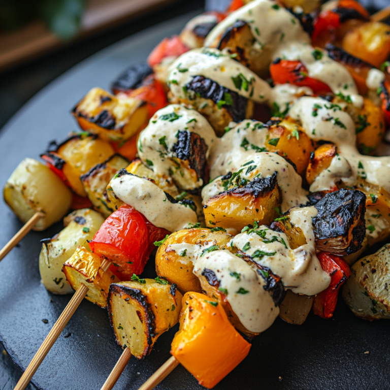 Brochetas de Escalivada: El Sabor de Siempre, ¡Listas para la Barbacoa! 4 Brochetas de Escalivada (La Forma Más Fácil de Servirla en Barbacoas) - Recetas de Mamá Sofía