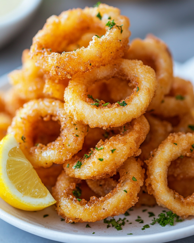 Calamares a la Romana en Freidora de Aire (Rebozado Crujiente que no se Desprende)