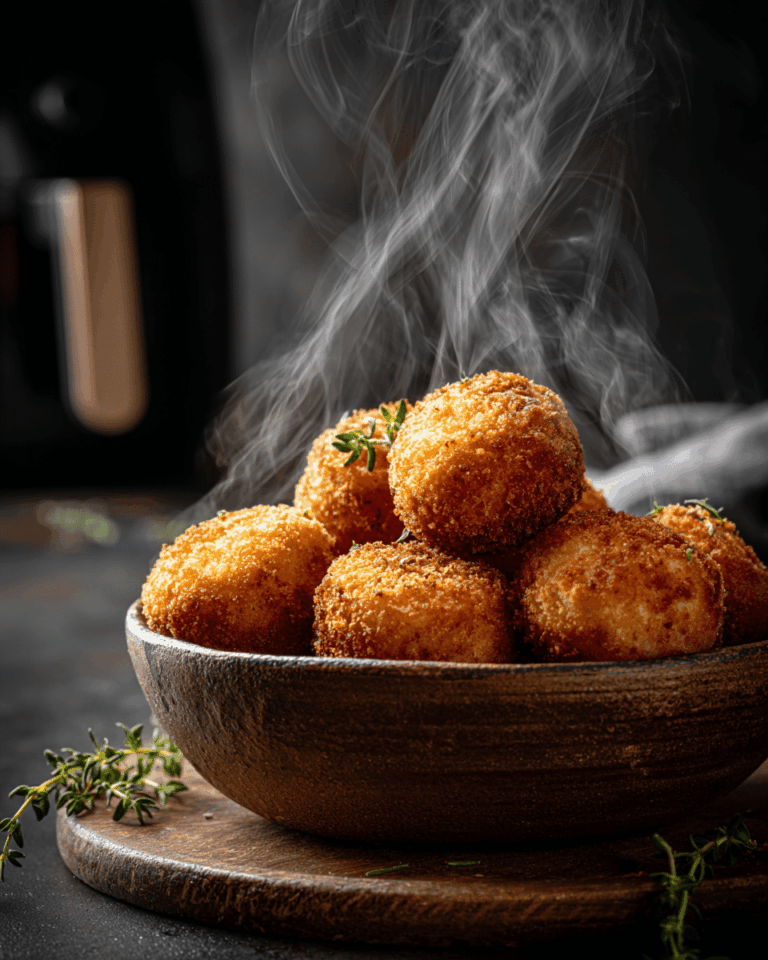 Croquetas de Pollo de la Abuela en Freidora de Aire (Extra Crujientes y sin Grasa)