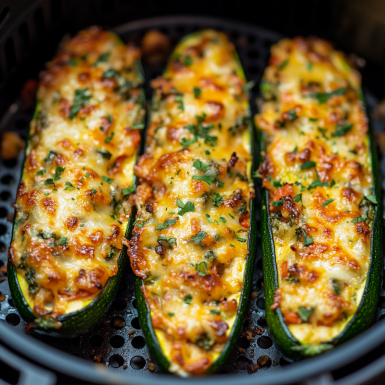 Mis Calabacines Rellenos de Atún: La Cena de Verano Más Fresca y Rápida, ¡Gracias a la Freidora de Aire! 8 Calabacines Rellenos de Atún en Freidora de Aire (Cena Ligera en 15 Minutos) - Recetas de Mamá Sofía