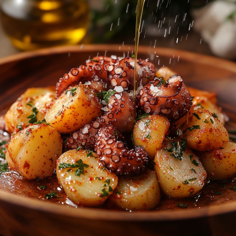 Pulpo a Feira en Olla Rápida (Tierno y Perfecto en 8 Minutos) - Recetas de Mamá Sofía