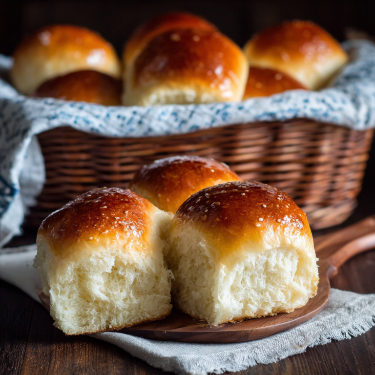 Bollitos de Pan de Leche en Freidora de Aire (Increíblemente Esponjosos y Altos) - Recetas de Mamá Sofía