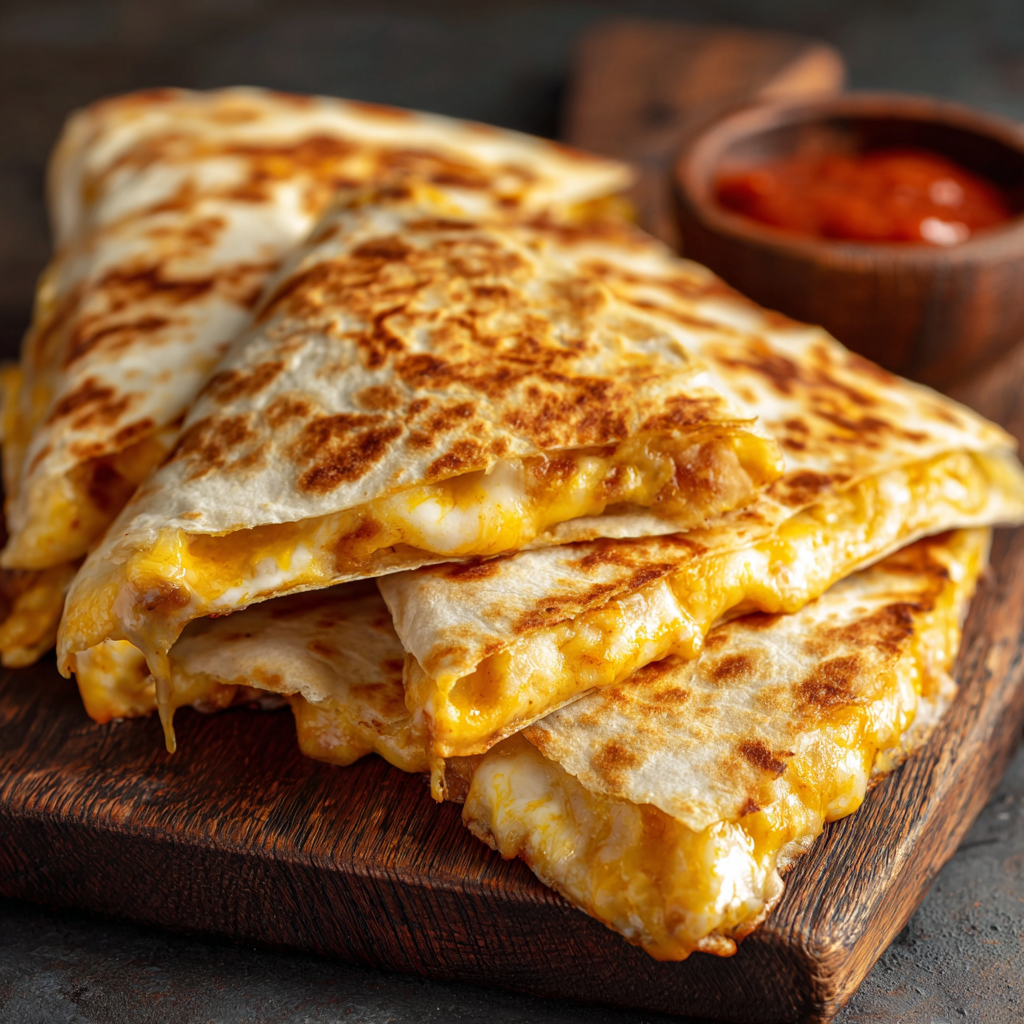 Quesadillas de Pollo en Freidora de Aire (Doradas y Perfectas, ¡Nunca Blandas!) - Recetas de Mamá Sofía