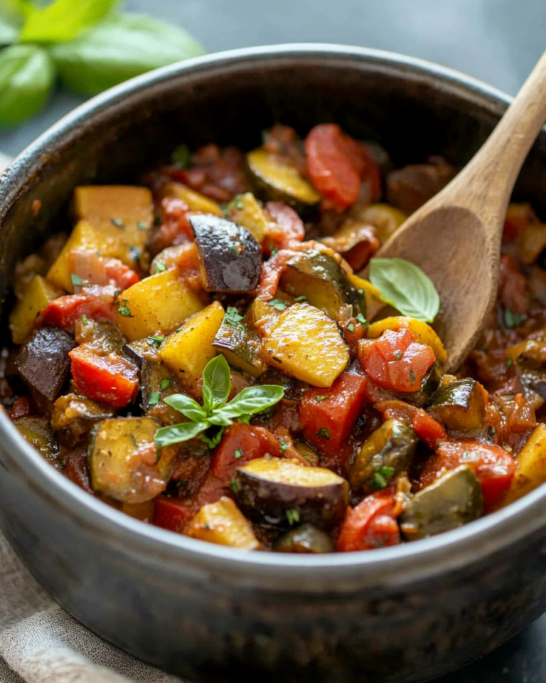 Pisto Manchego en Olla Lenta (Sin Esfuerzo y Lleno de Sabor) - Recetas de Mamá Sofía