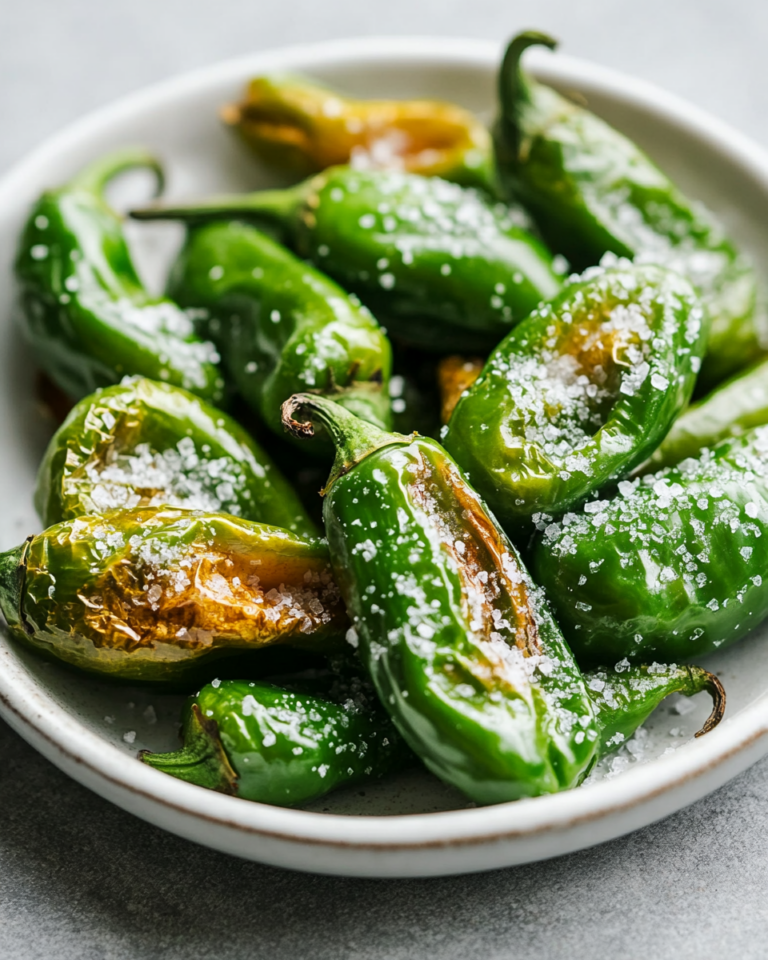 Pimientos de Padrón en Freidora de Aire (¡Listos sin Salpicaduras!) - Recetas de Mamá Sofía