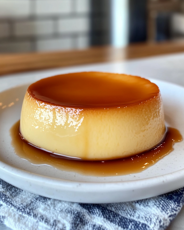 Flan de Huevo Casero (Sin Horno y Sin Agujeros)