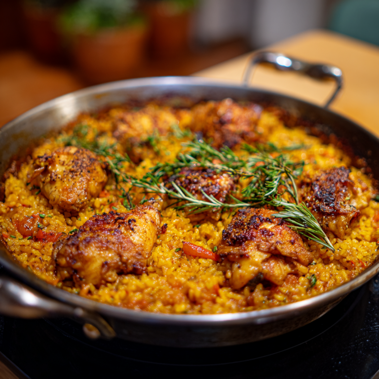 Arroz con Pollo en Instant Pot (Suelto y Jugoso Siempre) - Recetas de Mamá Sofía