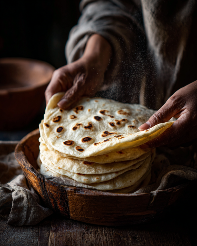 Tortillas de Harina Caseras: El Secreto para que Siempre Queden Suaves y No se Rompan 4 Tortillas de Harina Caseras (Siempre Suaves y Elásticas) - Recetas de Mamá Sofía