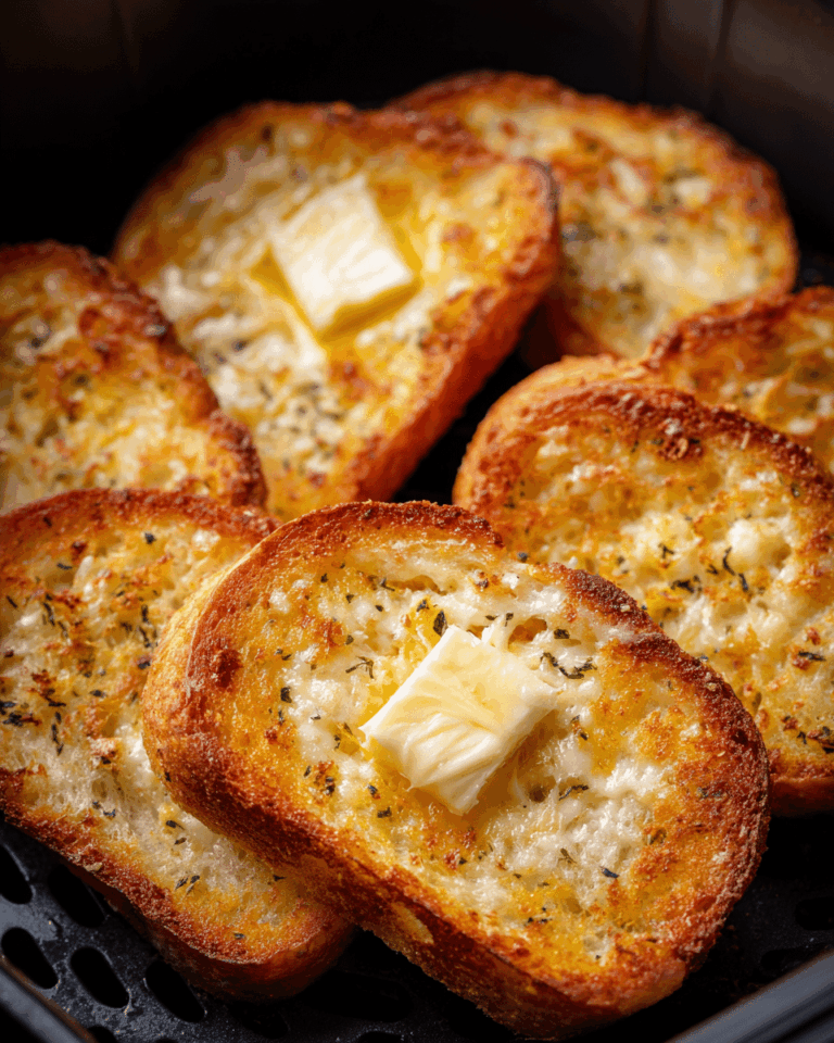Pan de Ajo (de bar) en Airfryer - Recetas de Mamá Sofía