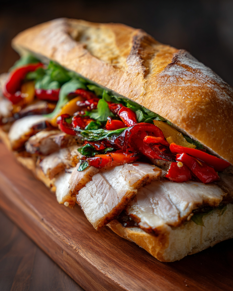 Bocadillo de Lomo con Pimientos (El Secreto para que Quede Jugoso) - Recetas de Mamá Sofía